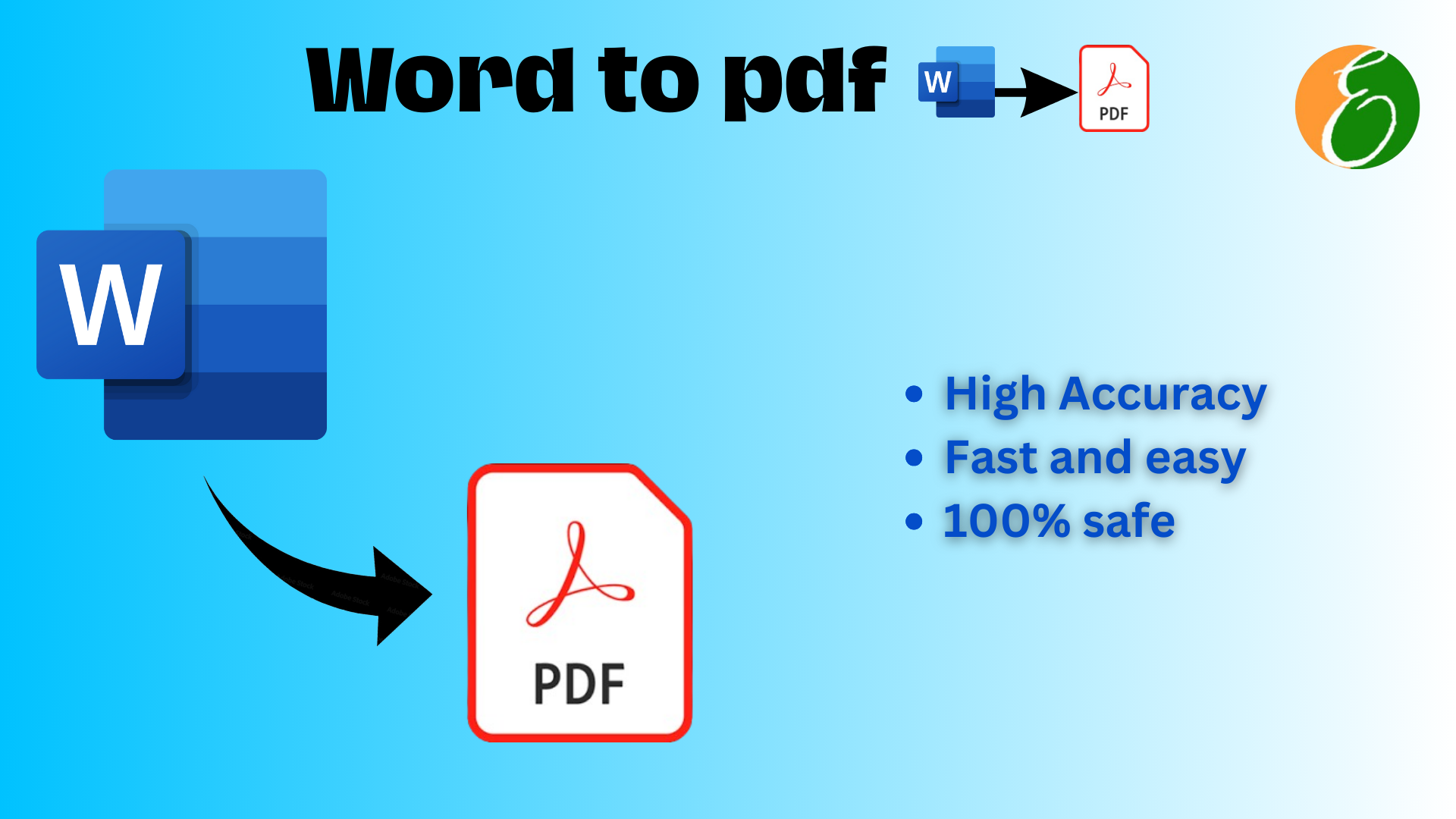 Word to PDF Single