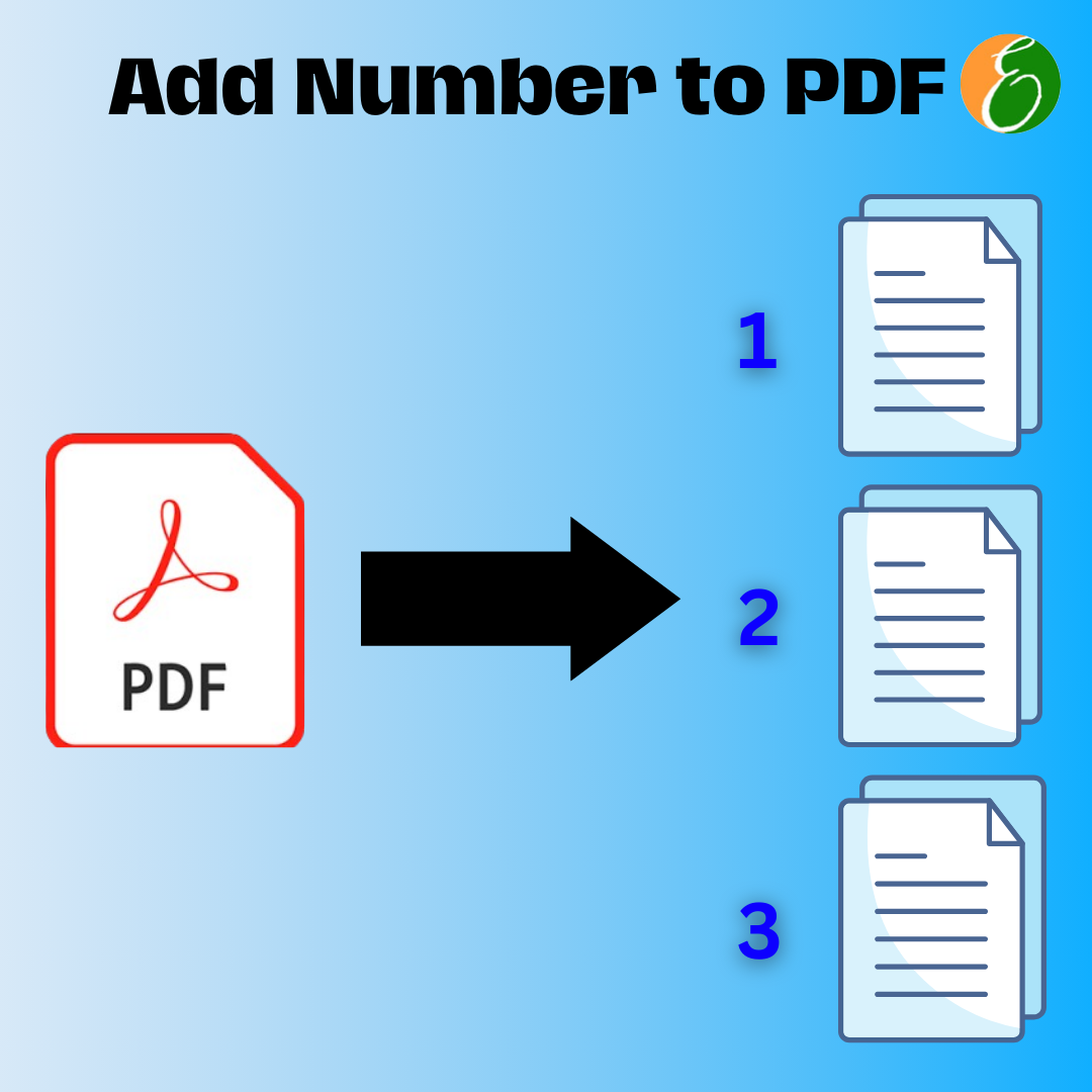 Add Number to PDF