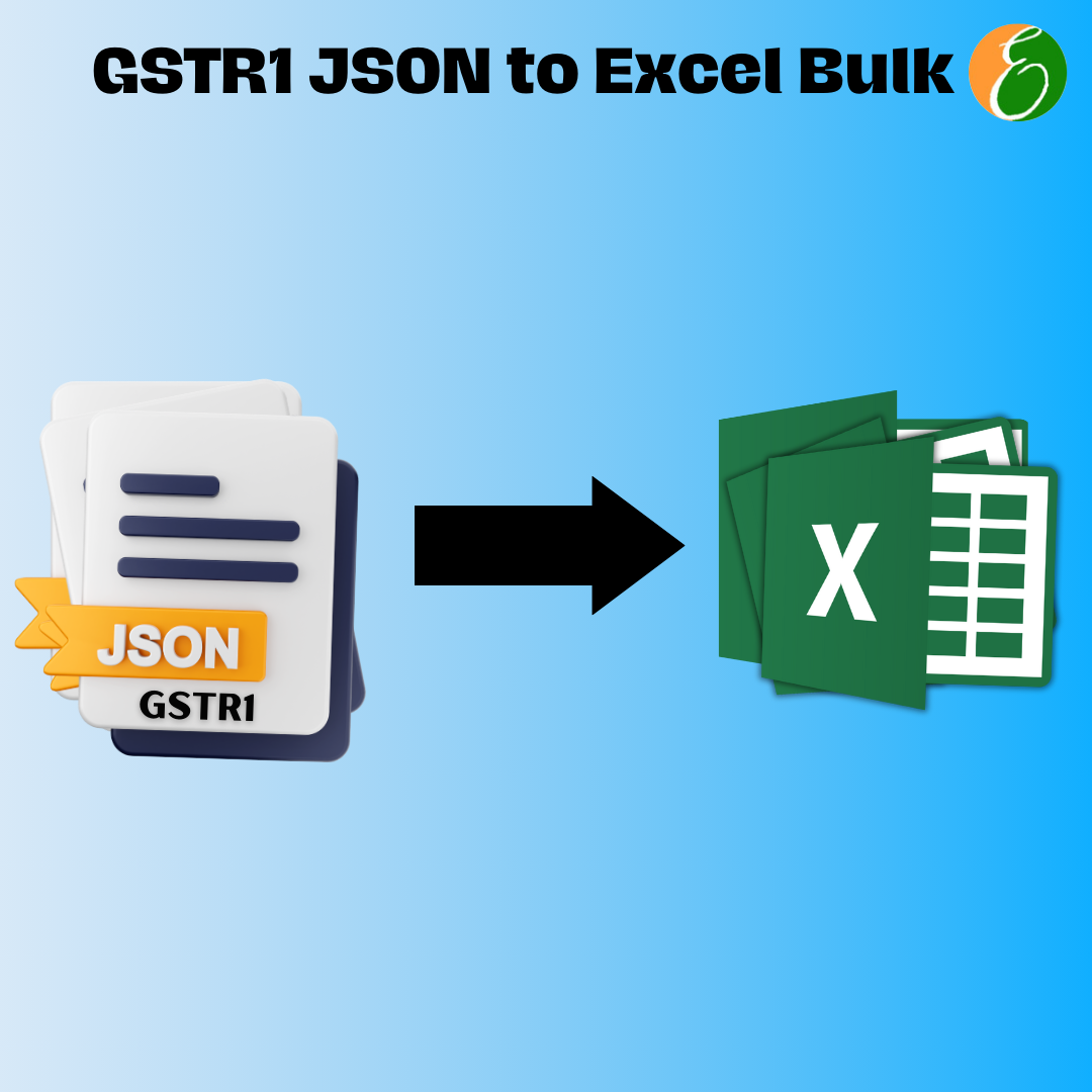 GSTR1 JSON to Excel Bulk